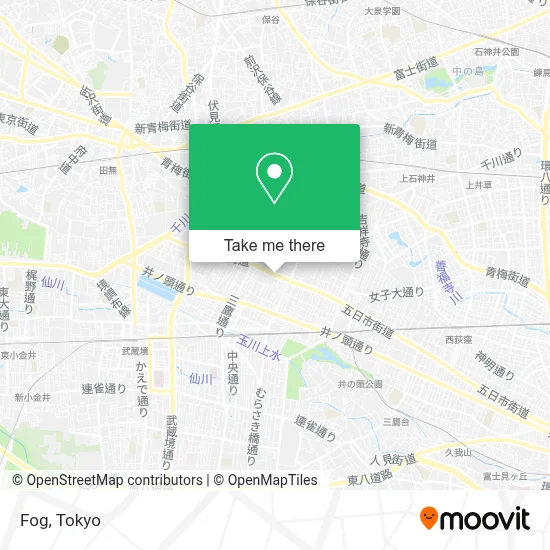 Fog map