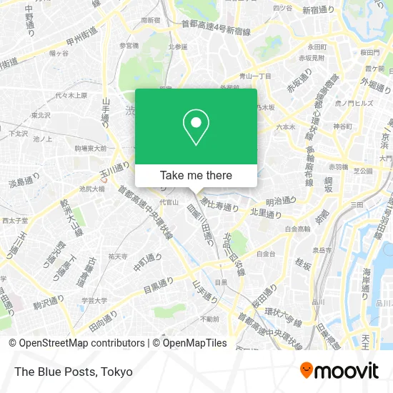 The Blue Posts map