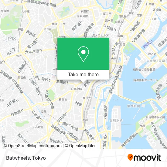 Batwheels map