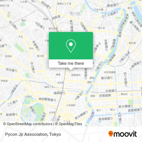 Pycon Jp Association map