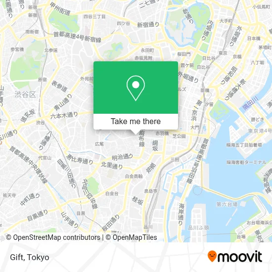 Gift map