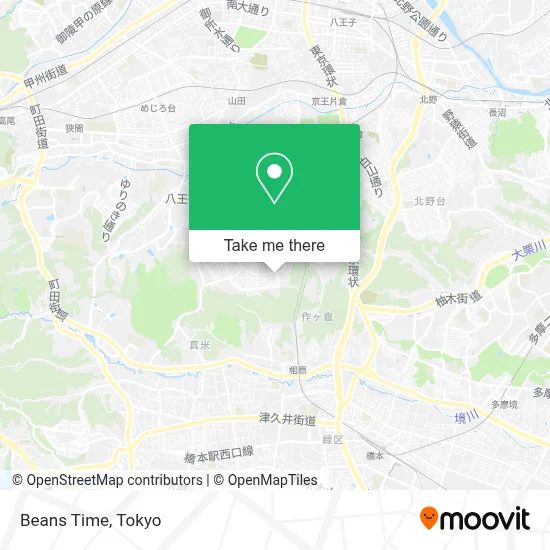 Beans Time map
