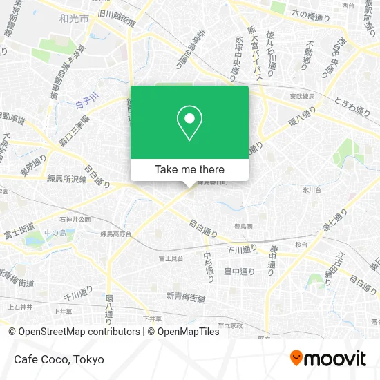 Cafe Coco map