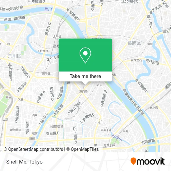 Shell Me map