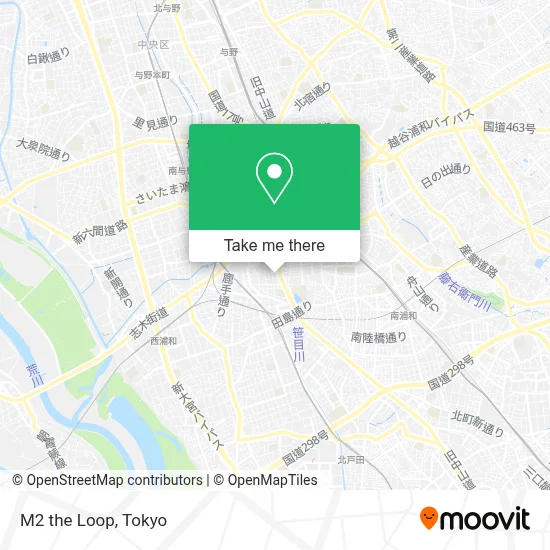 M2 the Loop map
