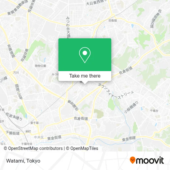 Watami map