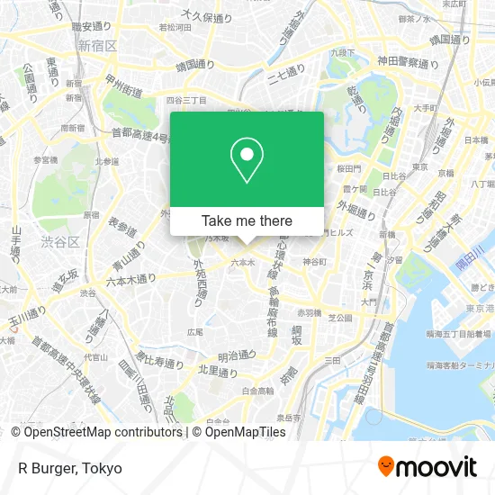 R Burger map
