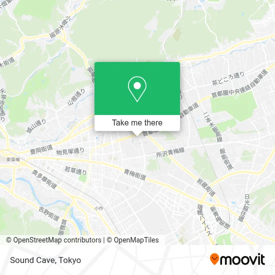 Sound Cave map