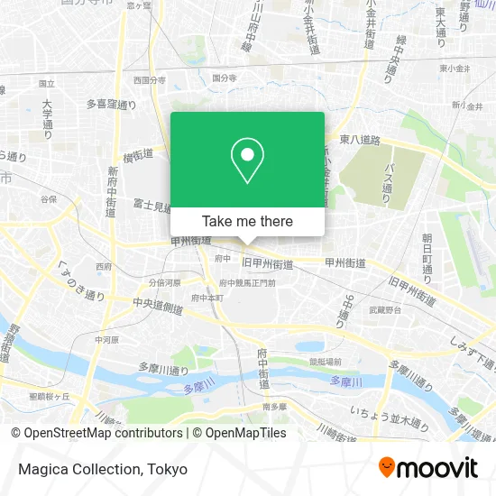 Magica Collection map