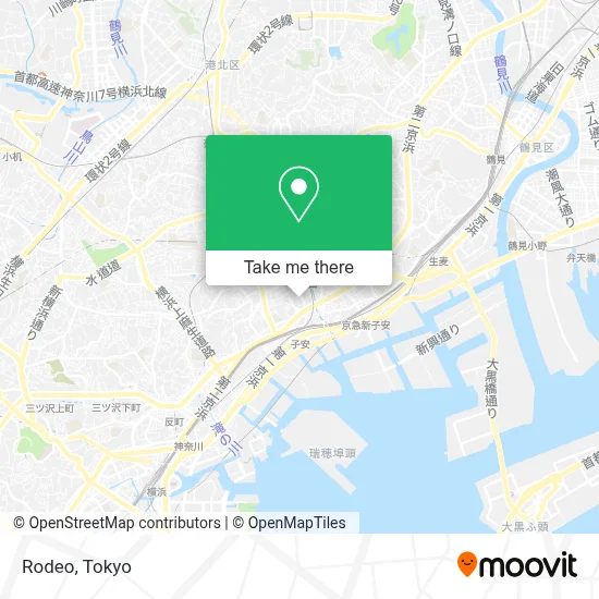 Rodeo map