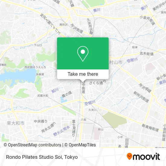 Rondo Pilates Studio Soi map
