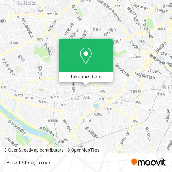 Bored Store map