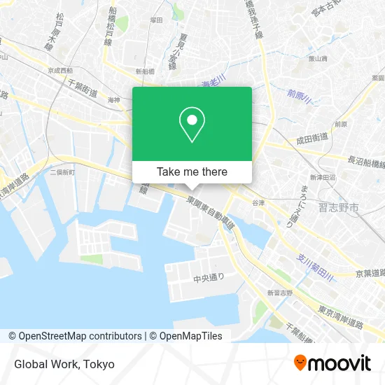 Global Work map