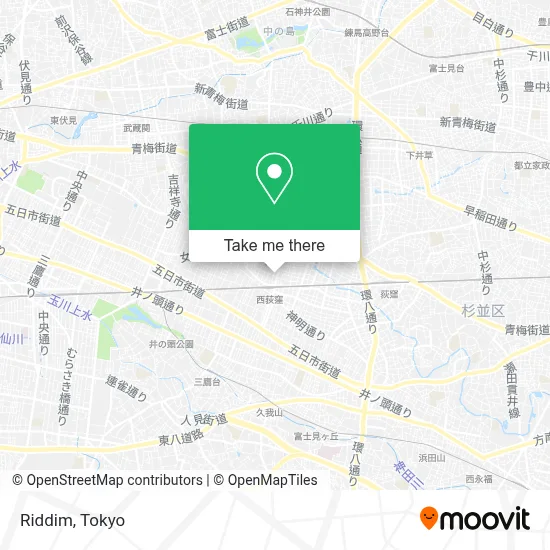 Riddim map