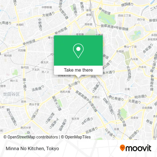 Minna No Kitchen map