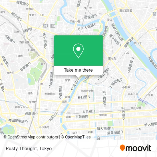Rusty Thought map