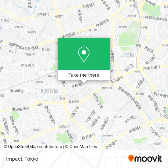 Impact map