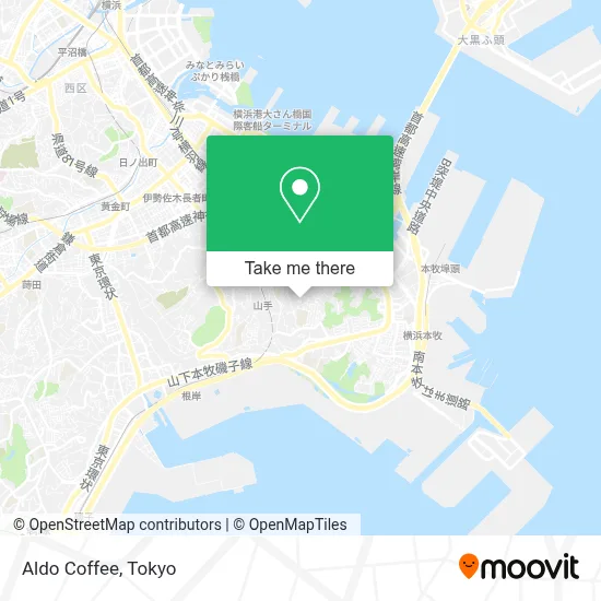 Aldo Coffee map