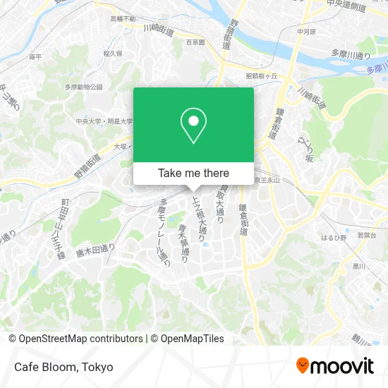 Cafe Bloom map