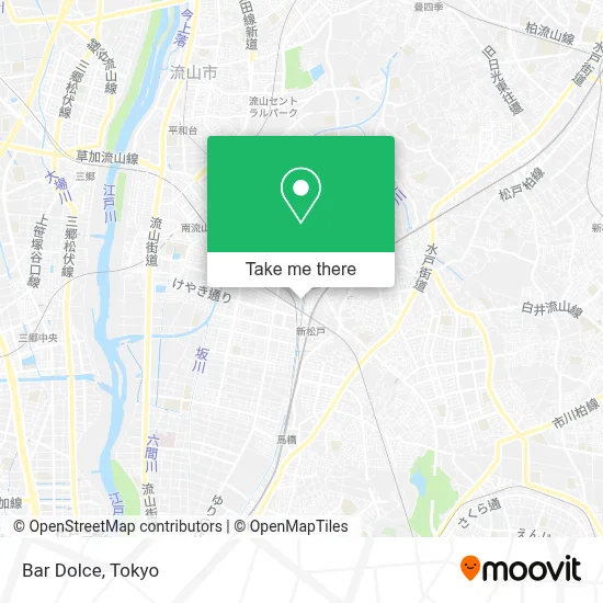 Bar Dolce map