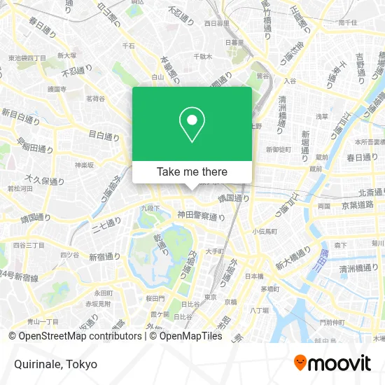 Quirinale map