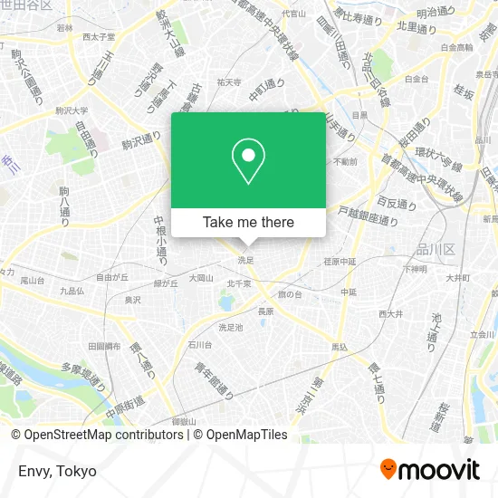 Envy map