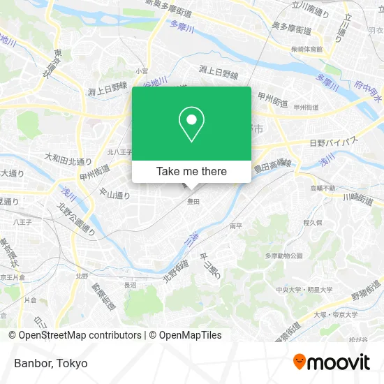 Banbor map