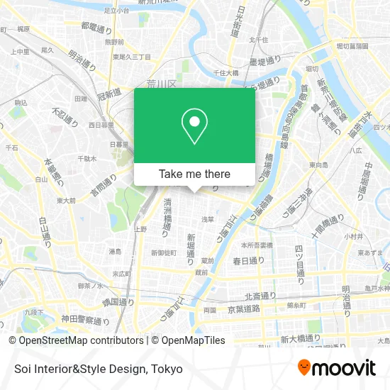 Soi Interior&Style Design map