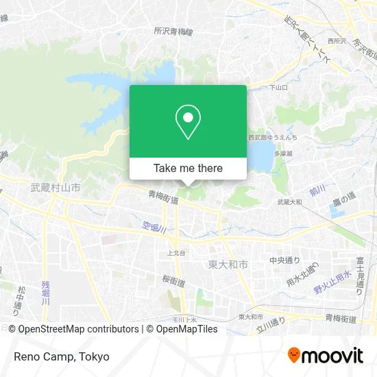 Reno Camp map