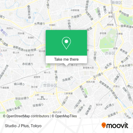 Studio J Plus map
