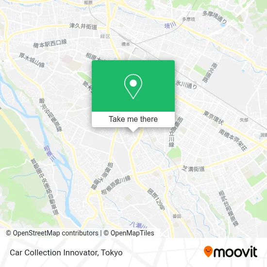 Car Collection Innovator map