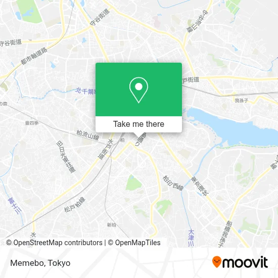 Memebo map