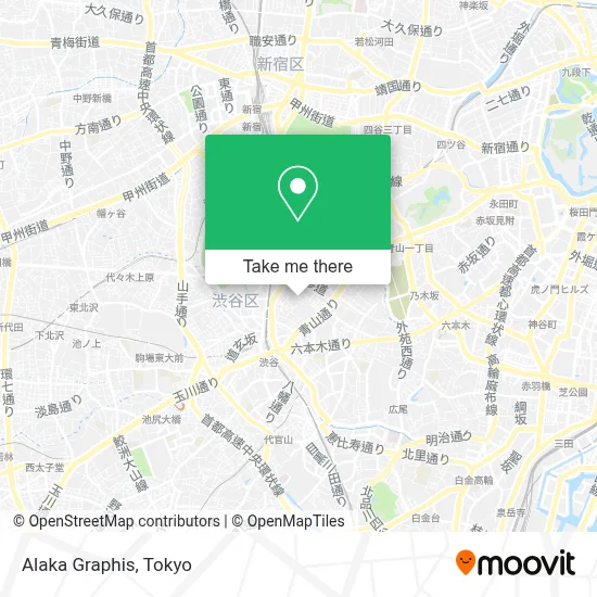 Alaka Graphis map