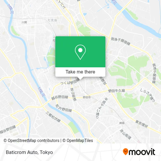 Baticrom Auto map