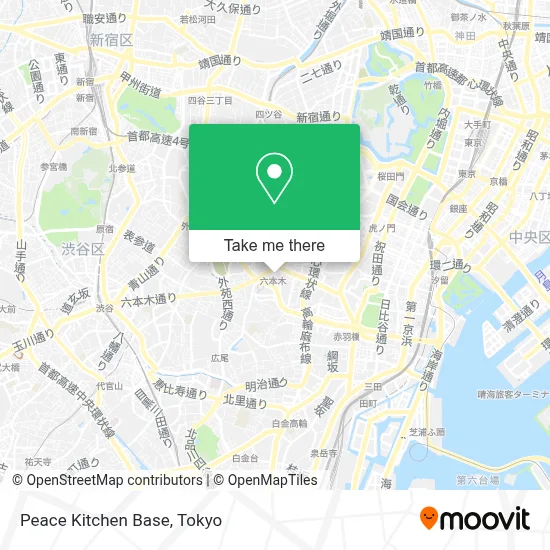 Peace Kitchen Base map