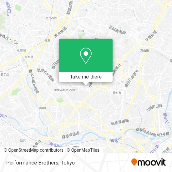Performance Brothers map