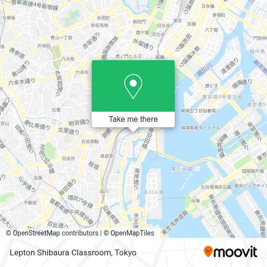 Lepton Shibaura Classroom map