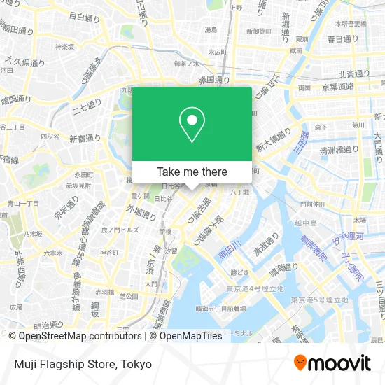 Muji Flagship Store map