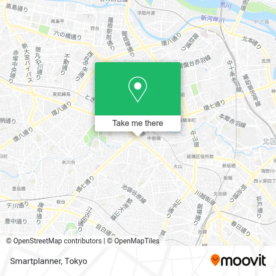 Smartplanner map