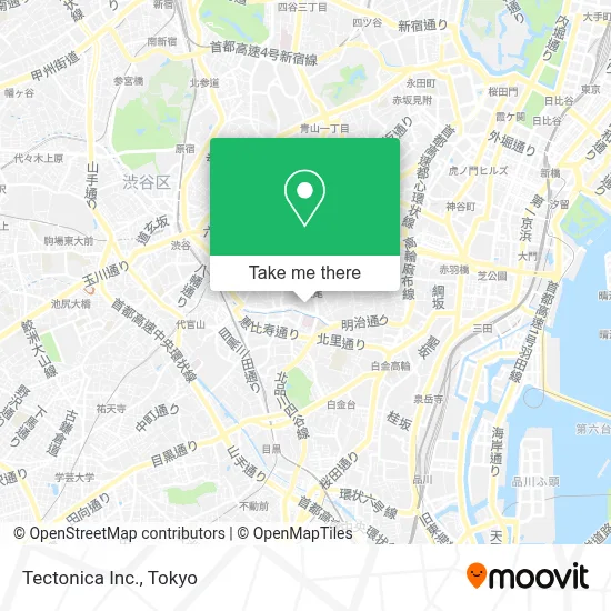Tectonica Inc. map