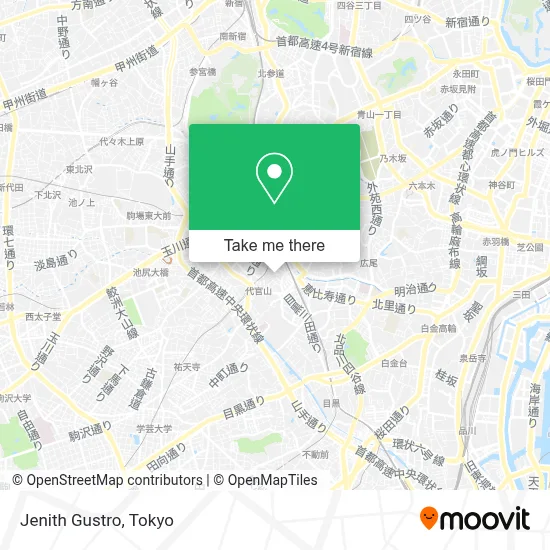 Jenith Gustro map