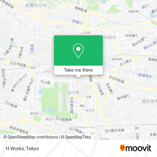 H Works map