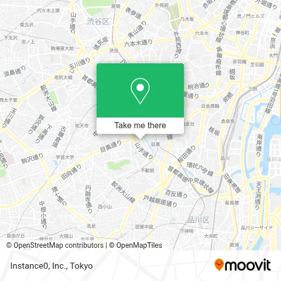 Instance0, Inc. map