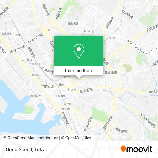 Oono Speed map
