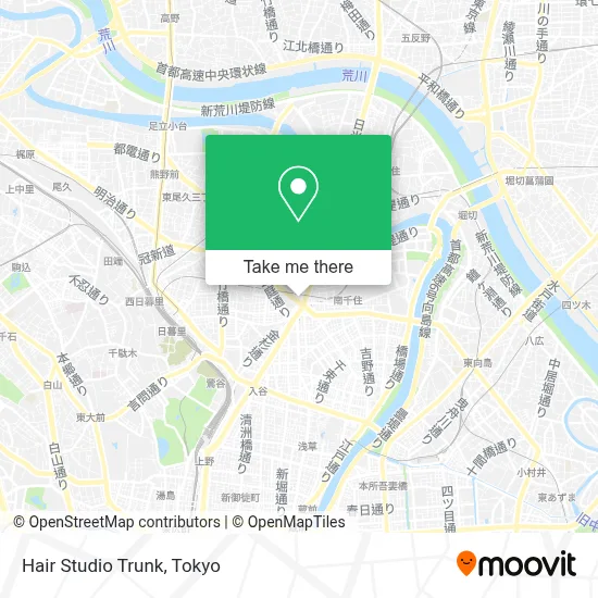 Hair Studio Trunk map