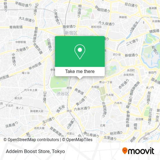 Addelm Boost Store map