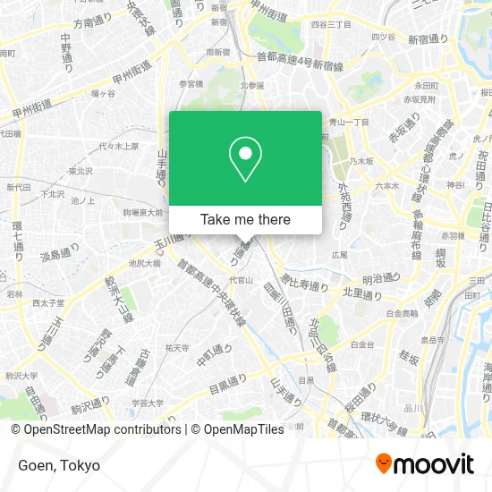 Goen map