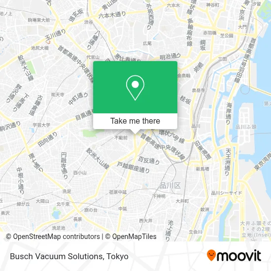 Busch Vacuum Solutions map