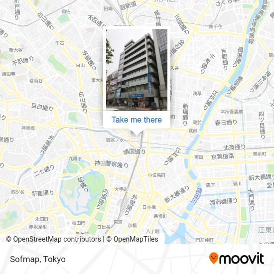 Sofmap map