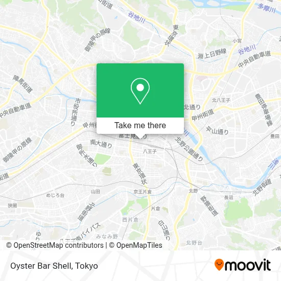 Oyster Bar Shell map